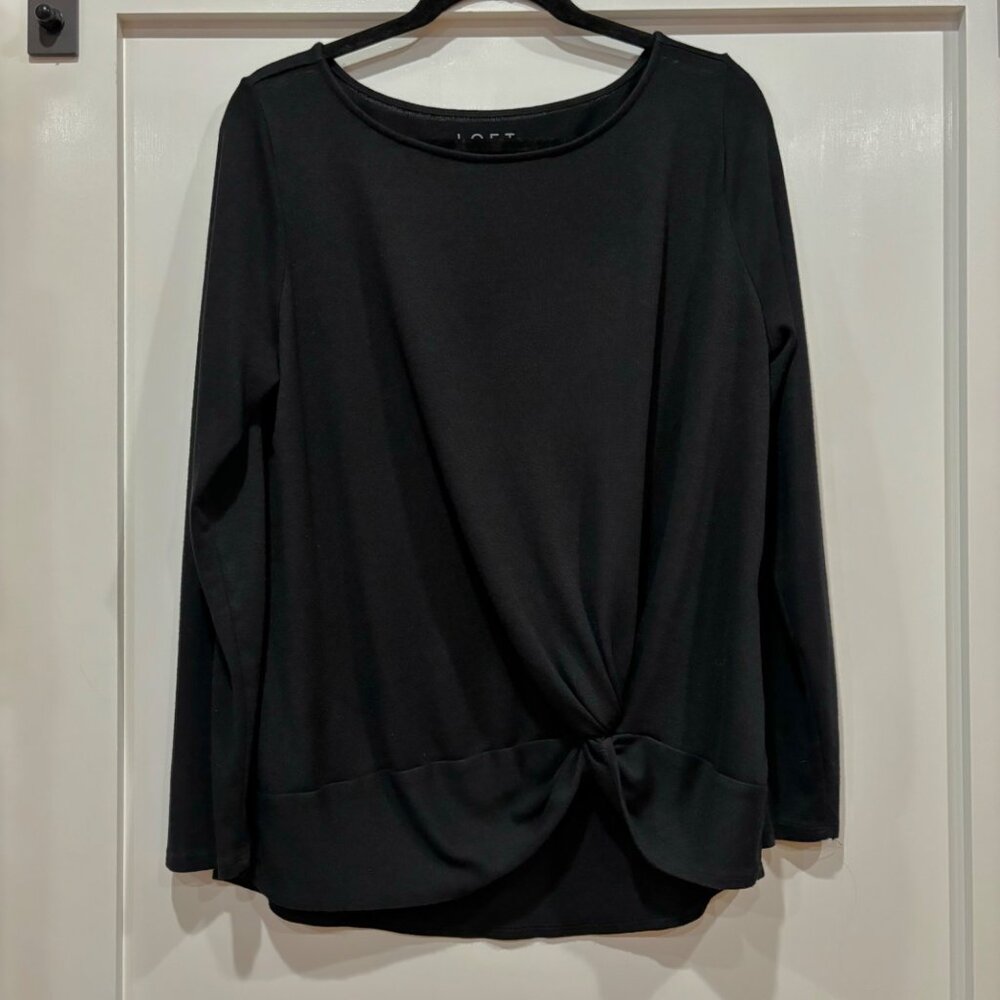 LOFT Twist Knot Top‎ - Size L